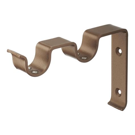 metal decorative curtain rod brackets